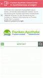 Mobile Screenshot of franken-apotheke.com